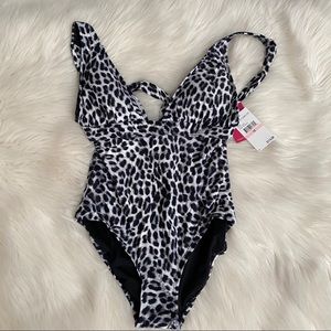 Vince Camuto animal print bathing suit